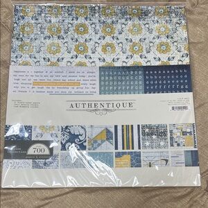 Authenticate Genuine Collection Kit NEW Papers & Stickers